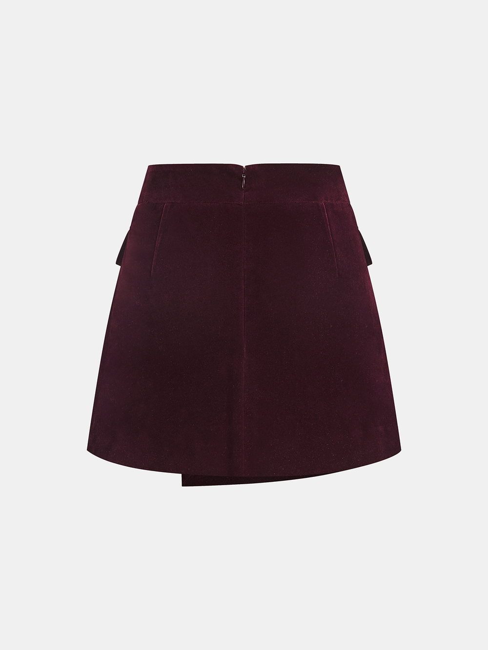 Corduroy Asymmetric Mini Skirt  Liora Lane Boutique Skirts