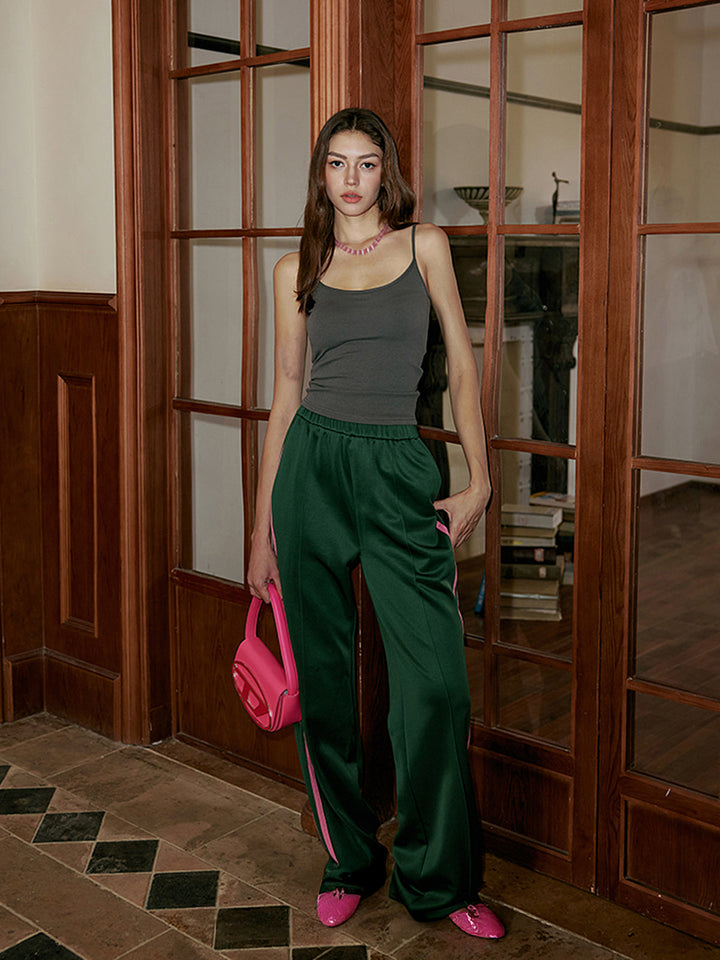 Side Striped High-Waist Sweatpants  Liora Lane Boutique Sweatpants