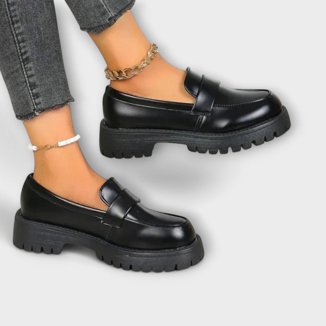 Women's Moccasins with Orthopedic Design and Satin Heels Jasmine's Boutique Australia