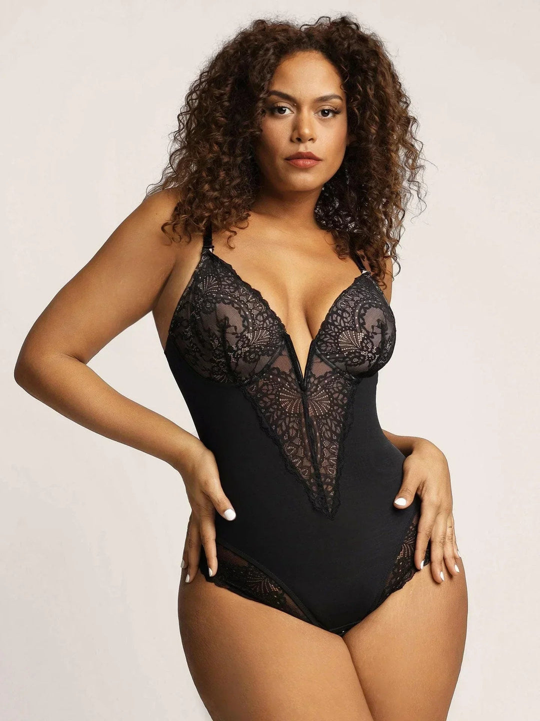 Aveline Deep Brown Lace Bodysuit Jasmine's Boutique Australia