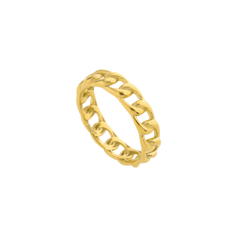 Ring with Chain Jasmine's Boutique Australia