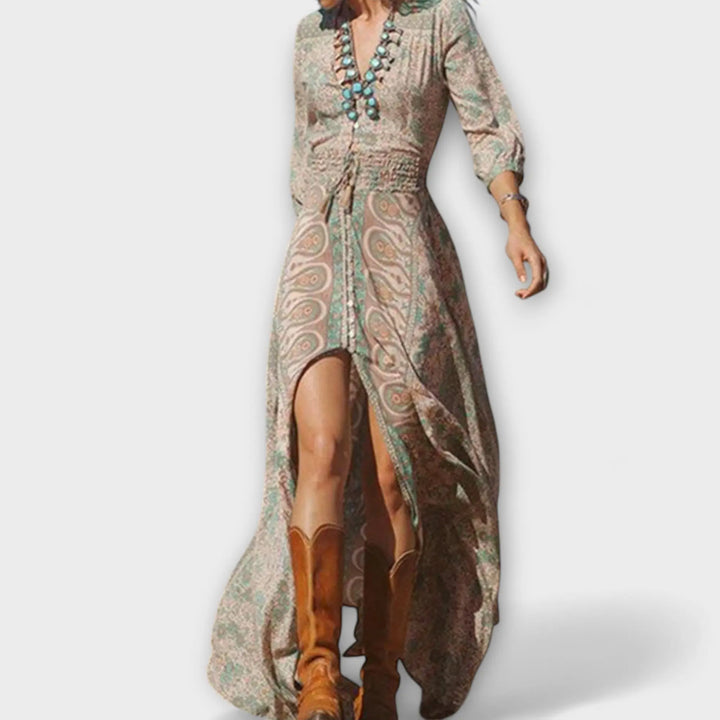 Maxi dress in soft bohemian style Jasmine's Boutique Australia