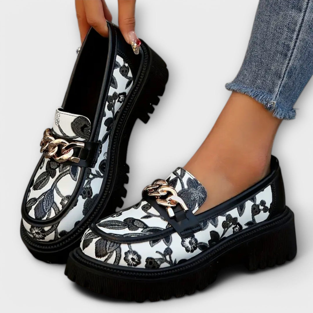Sandra - Classic Retro Moccasins with Style Jasmine's Boutique Australia
