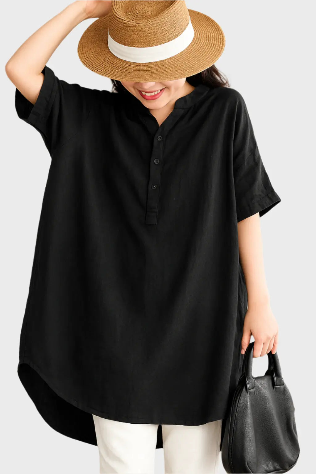 Relaxed Linen Shirt Dress Jasmine's Boutique Australia