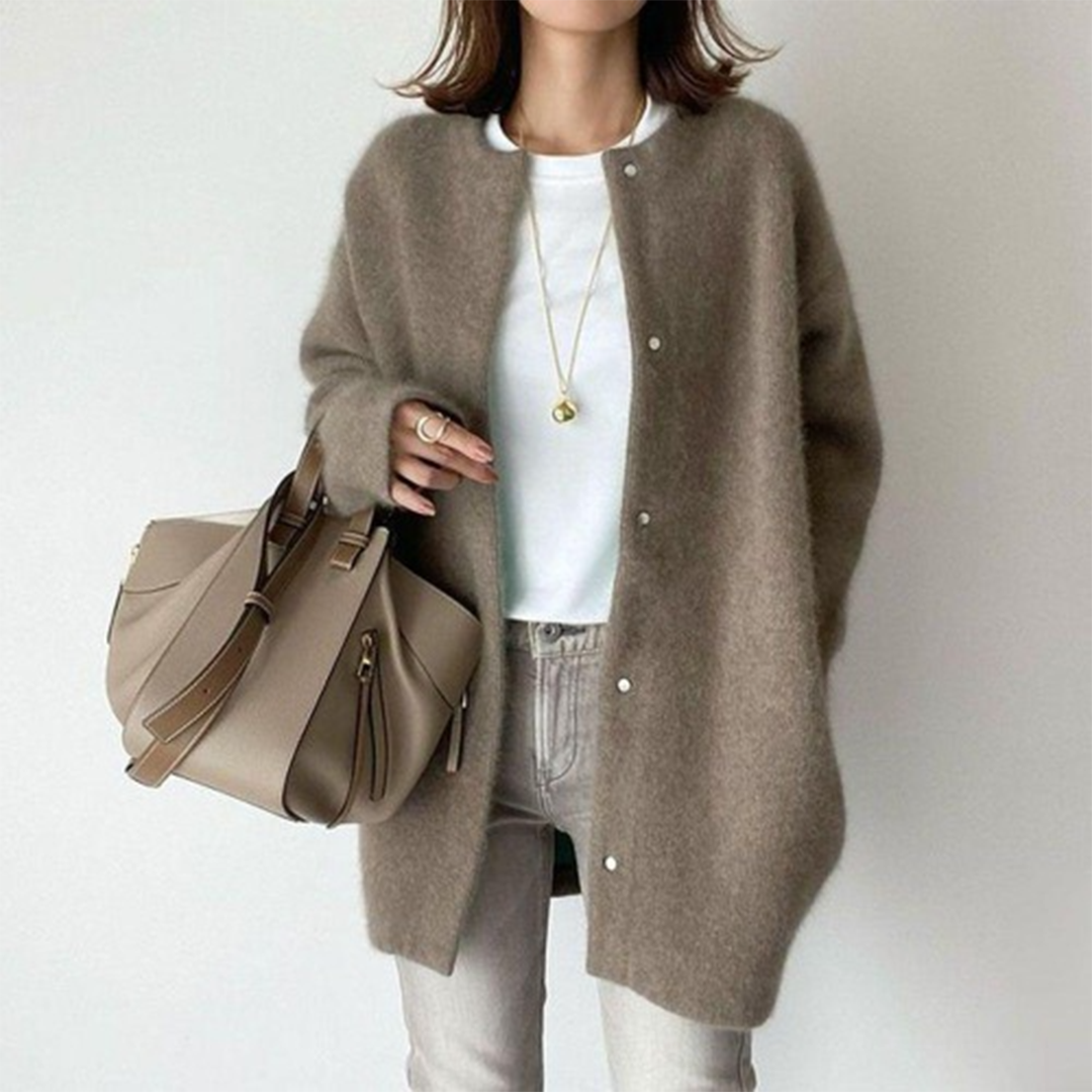 Chloe | Elegant Cashmere Cardigan  Liora Lane Boutique Clothing