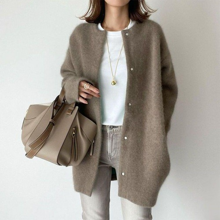 Chloe | Elegant Cashmere Cardigan  Liora Lane Boutique Clothing