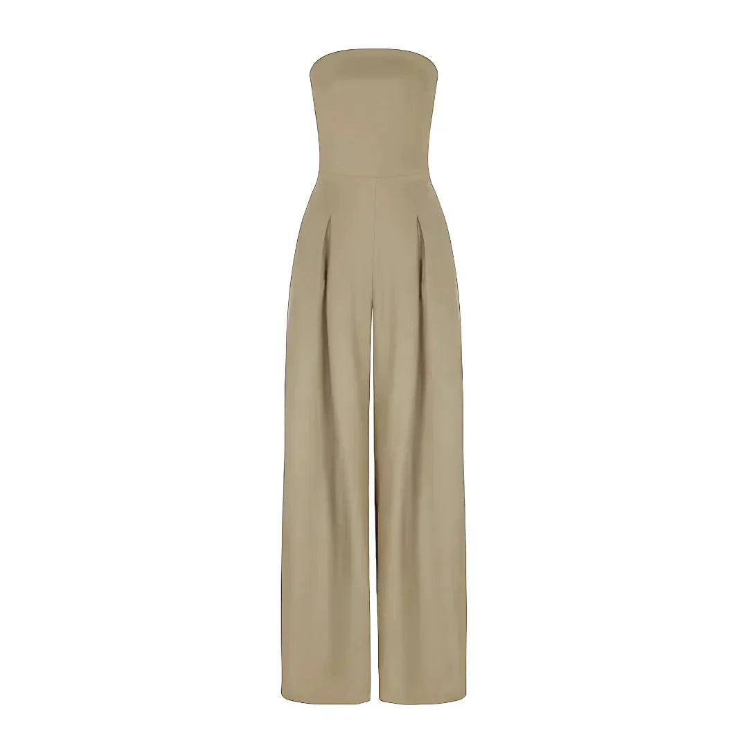 Full-Length Jumpsuit with Strapless Corset Jasmine's Boutique Australia