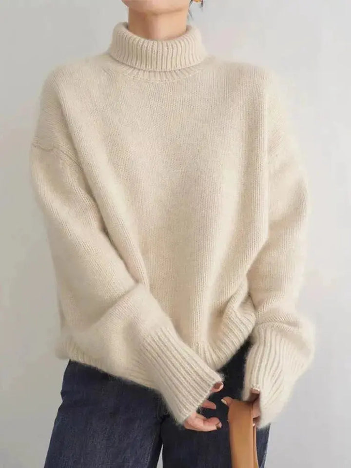 Minimalist Luxe Turtleneck Sweater Jasmine's Boutique Australia