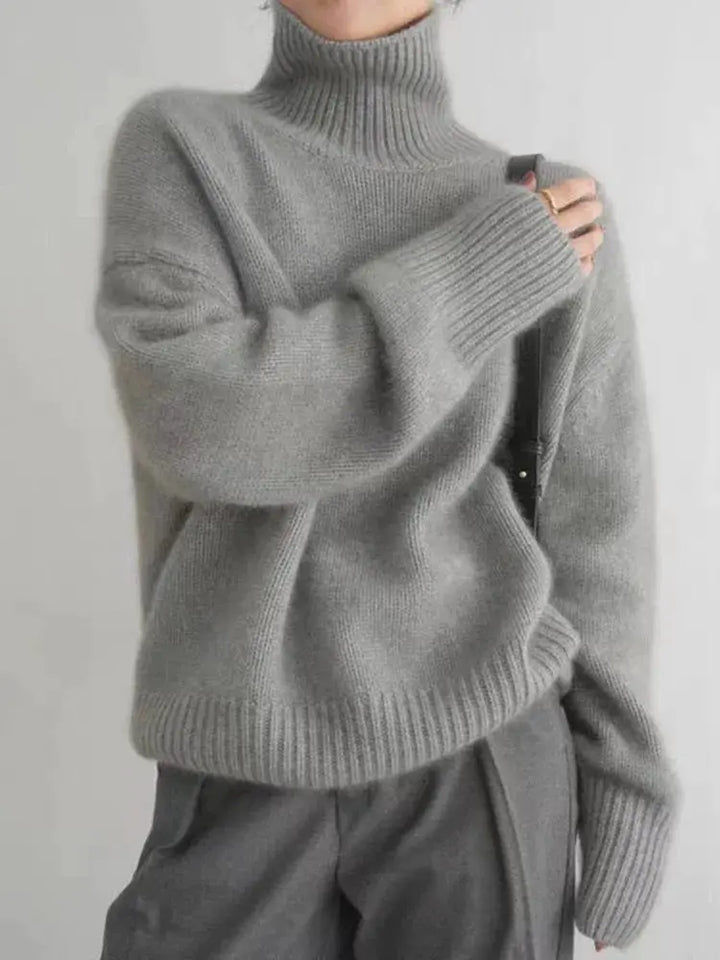 Minimalist Luxe Turtleneck Sweater Jasmine's Boutique Australia