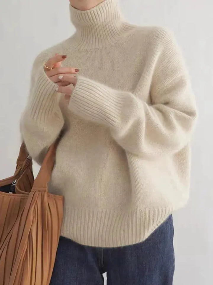 Minimalist Luxe Turtleneck Sweater Jasmine's Boutique Australia