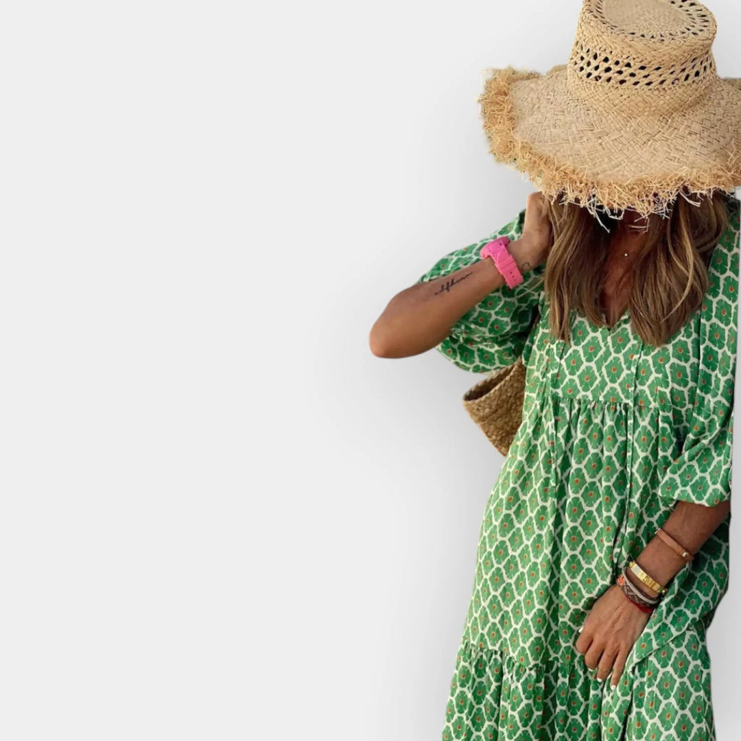 Floral Design Dress Jasmine's Boutique Australia