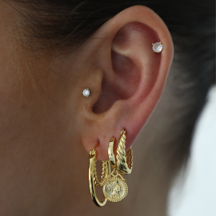 Twist Style Twisted Earrings Jasmine's Boutique Australia
