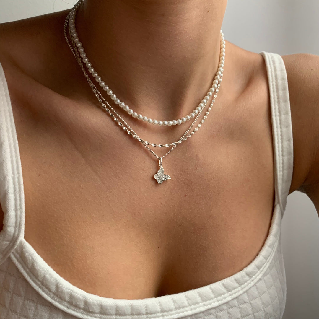 Double Twisted Necklace Jasmine's Boutique Australia