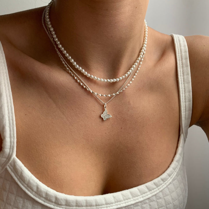 Double Twisted Necklace Jasmine's Boutique Australia