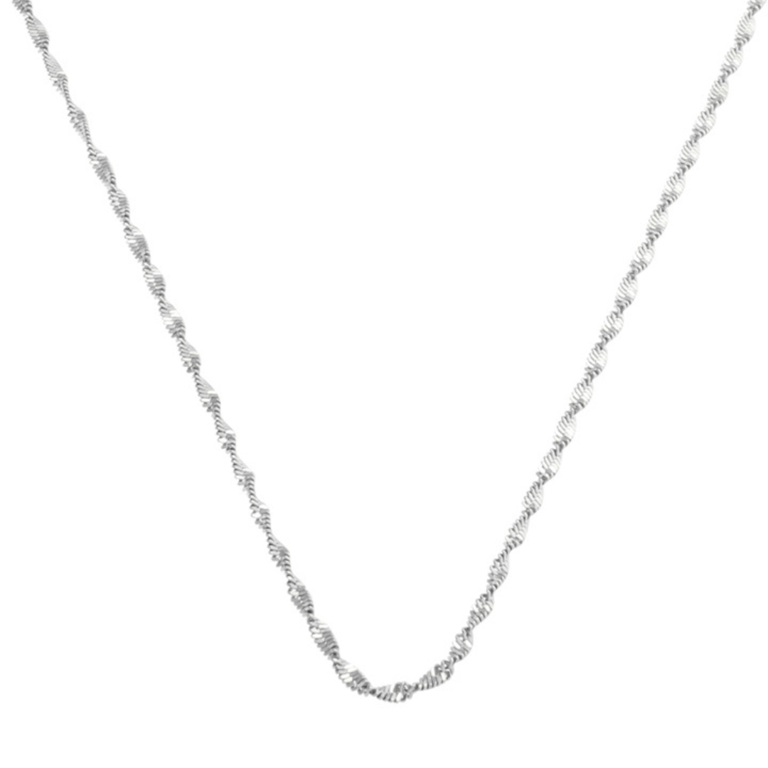 Double Twisted Necklace Jasmine's Boutique Australia