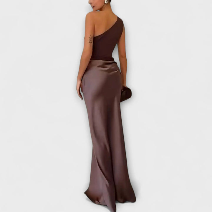 Maxi Dress with One Shoulder Jasmine's Boutique Australia