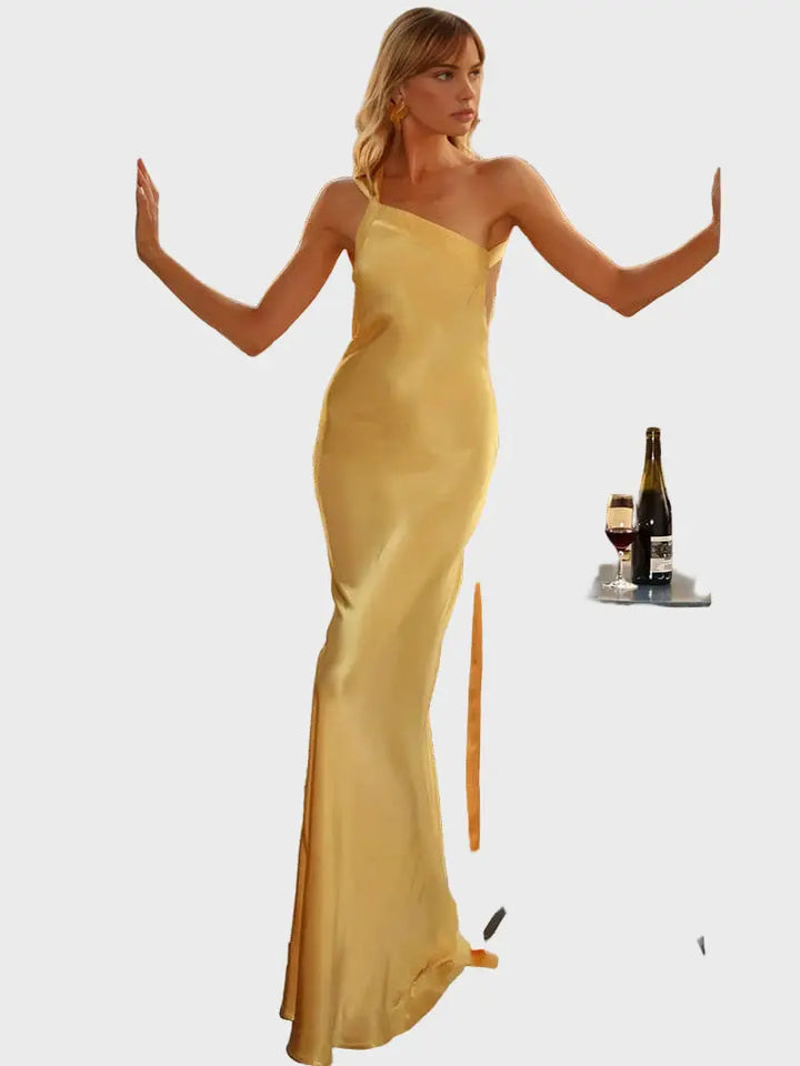 Sleek Backless Maxi Dress Jasmine's Boutique Australia
