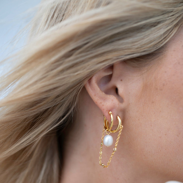 Shiny Hanging Earrings Jasmine's Boutique Australia