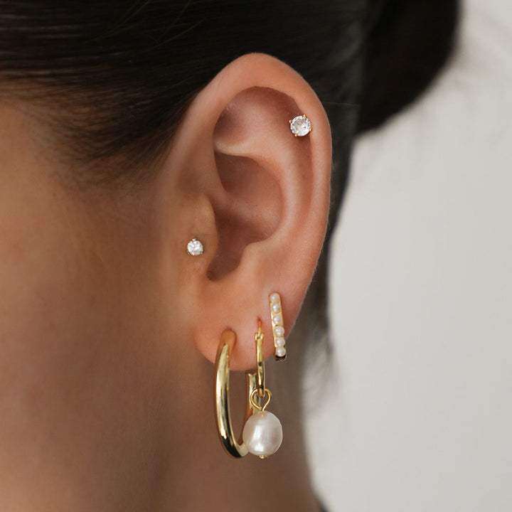 Shiny Hanging Earrings Jasmine's Boutique Australia