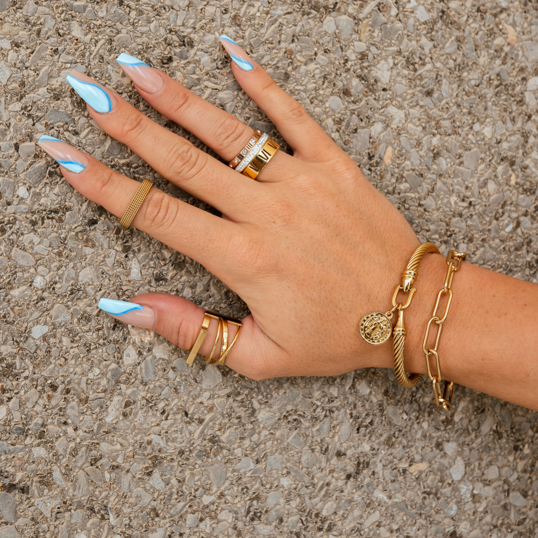 Gold Clip Bracelet Jasmine's Boutique Australia