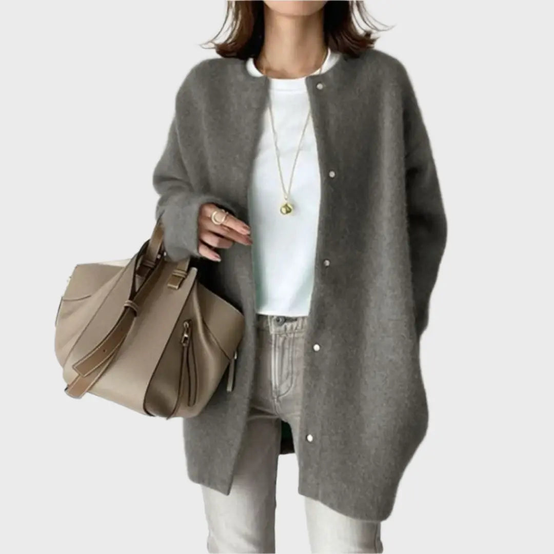 Cozy Luxe Khaki Cardigan Jasmine's Boutique Australia