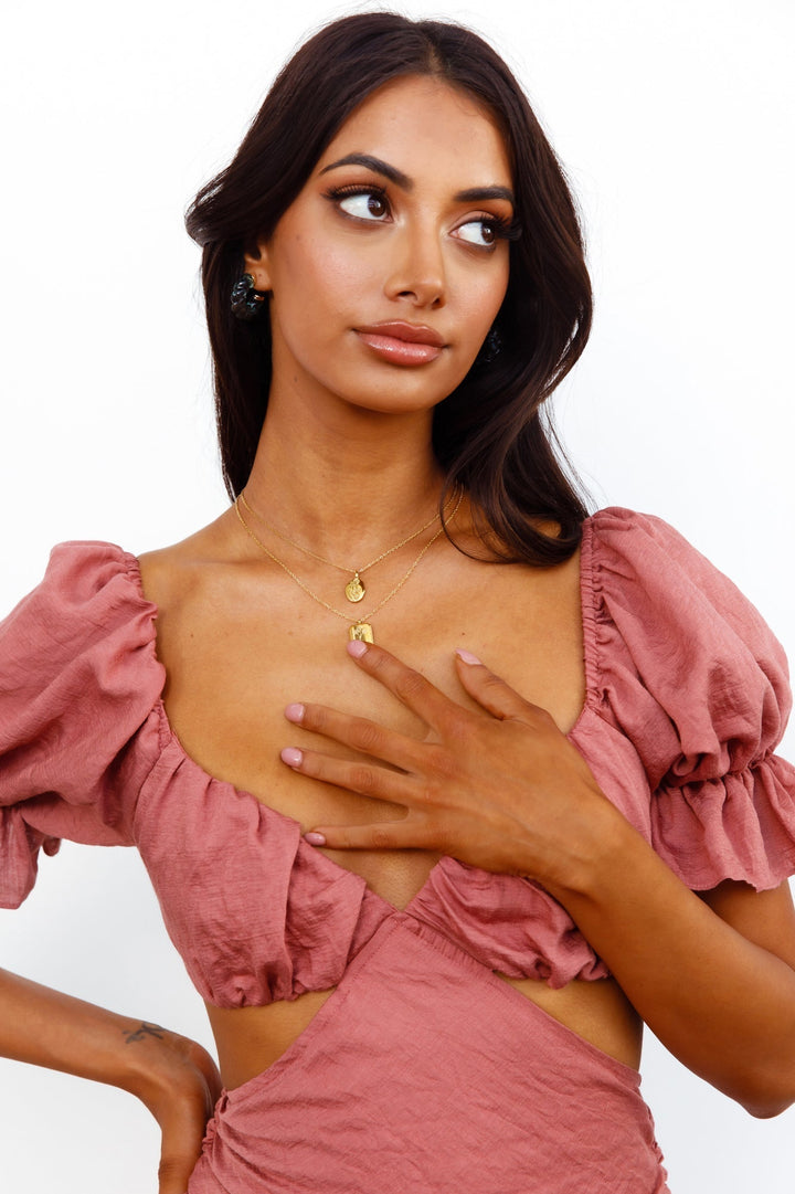 Necklace with Cute Thorns Gold Plated 18 Carat Jasmine's Boutique Australia