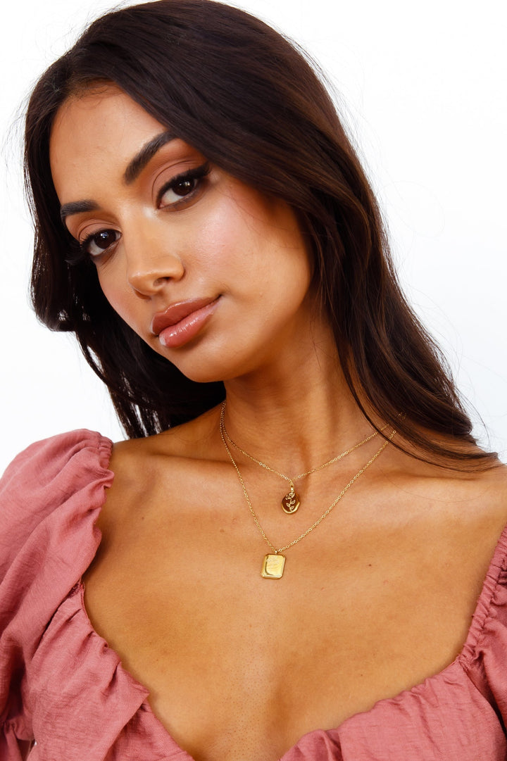 Necklace with Cute Thorns Gold Plated 18 Carat Jasmine's Boutique Australia