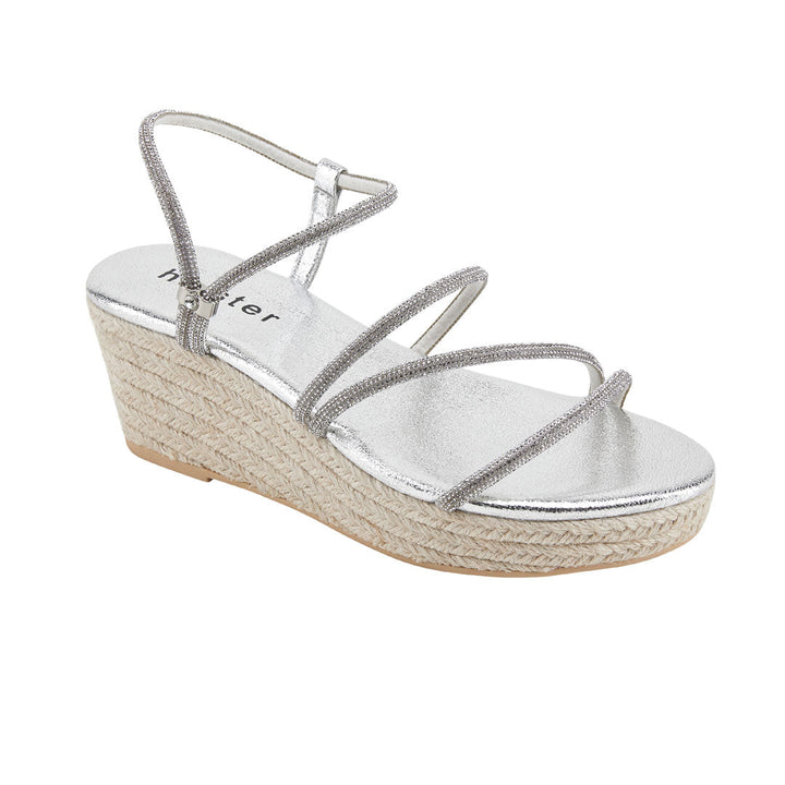 Shimmer Wedge Sandals Jasmine's Boutique Australia