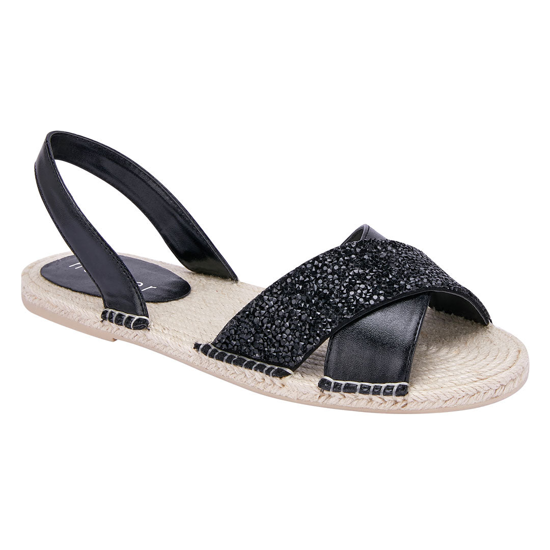 Crystal Espadrille Sandals Jasmine's Boutique Australia