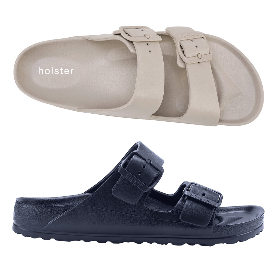 Aurora Double Strap Slides Jasmine's Boutique Australia