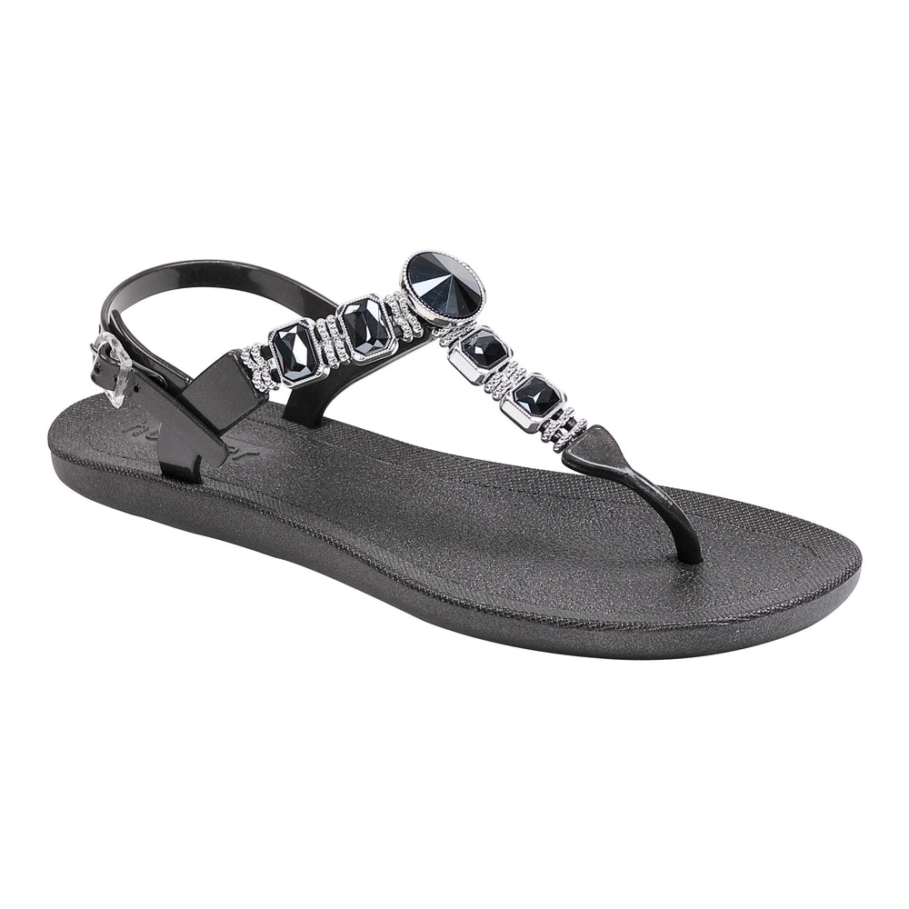 Gemstone T-Strap Sandals Jasmine's Boutique Australia
