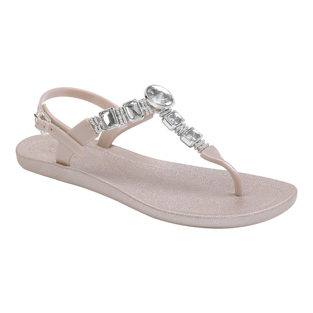 Gemstone T-Strap Sandals Jasmine's Boutique Australia
