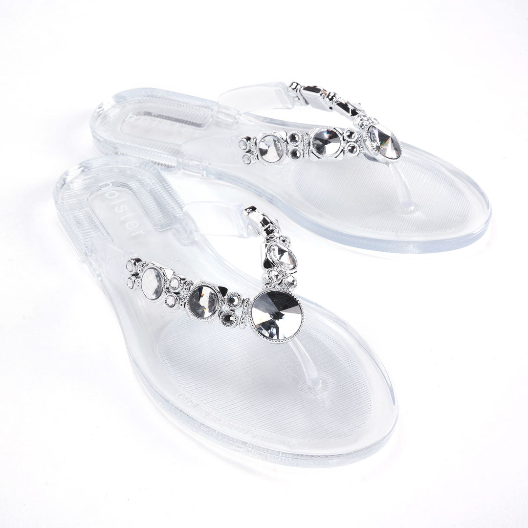 Crystal Jewel Sandals Jasmine's Boutique Australia