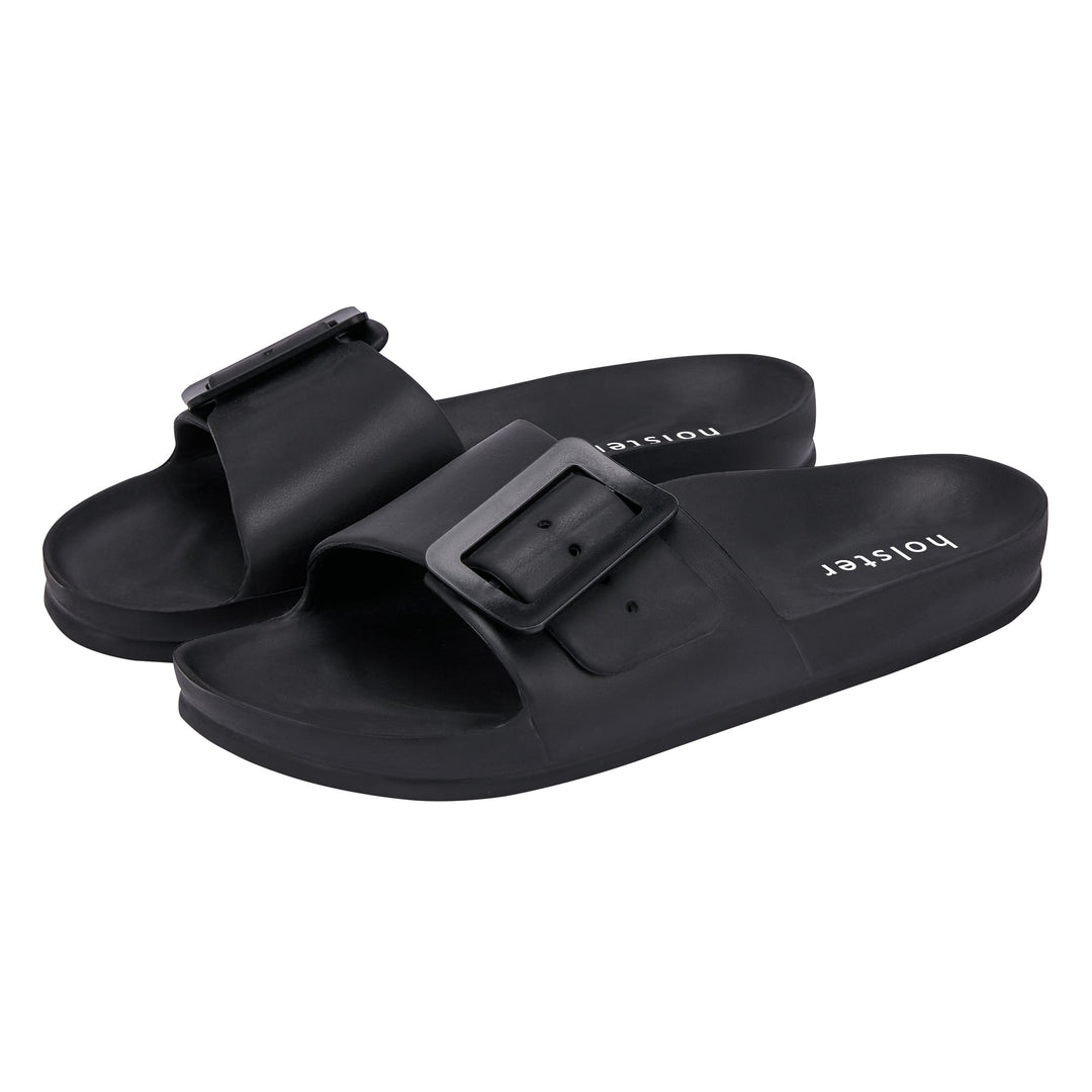 Bold Buckle Slide Sandals Jasmine's Boutique Australia