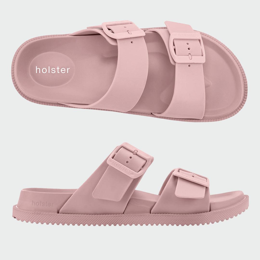 Rose Blush Double Buckle Sandals Jasmine's Boutique Australia