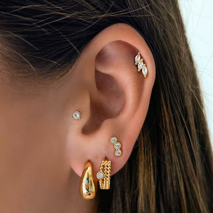 Earring Hoops Jasmine's Boutique Australia