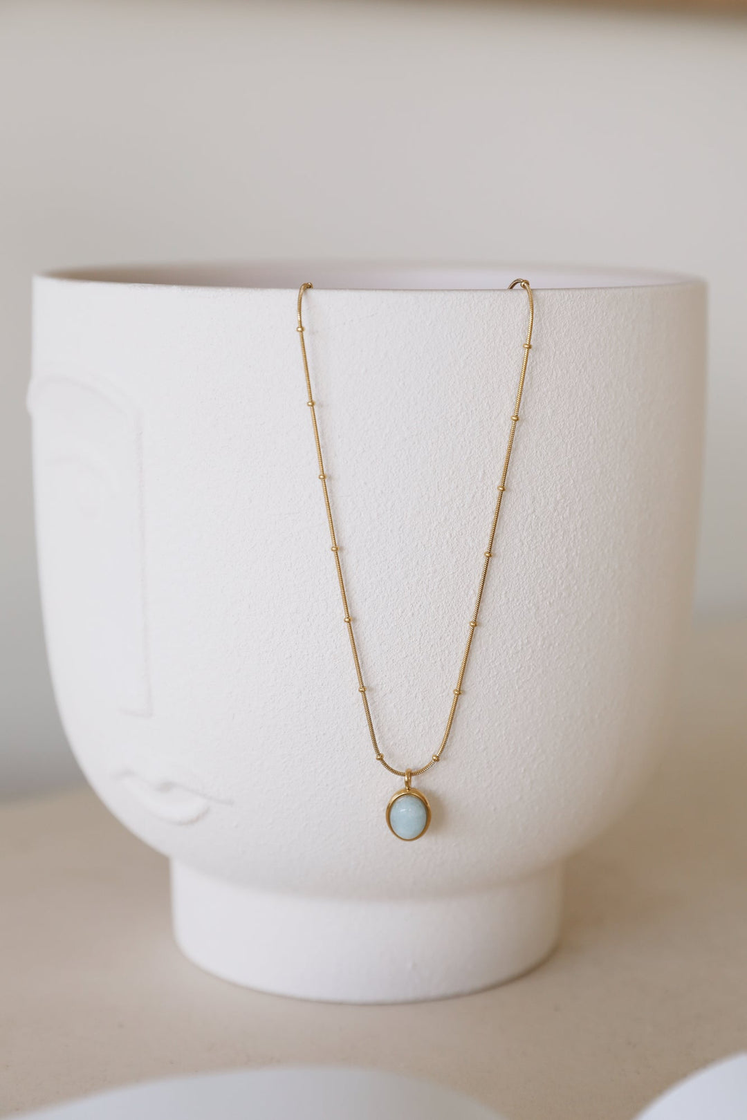 18 Karat Gold-Plated Hidden Sapphire Necklace Jasmine's Boutique Australia