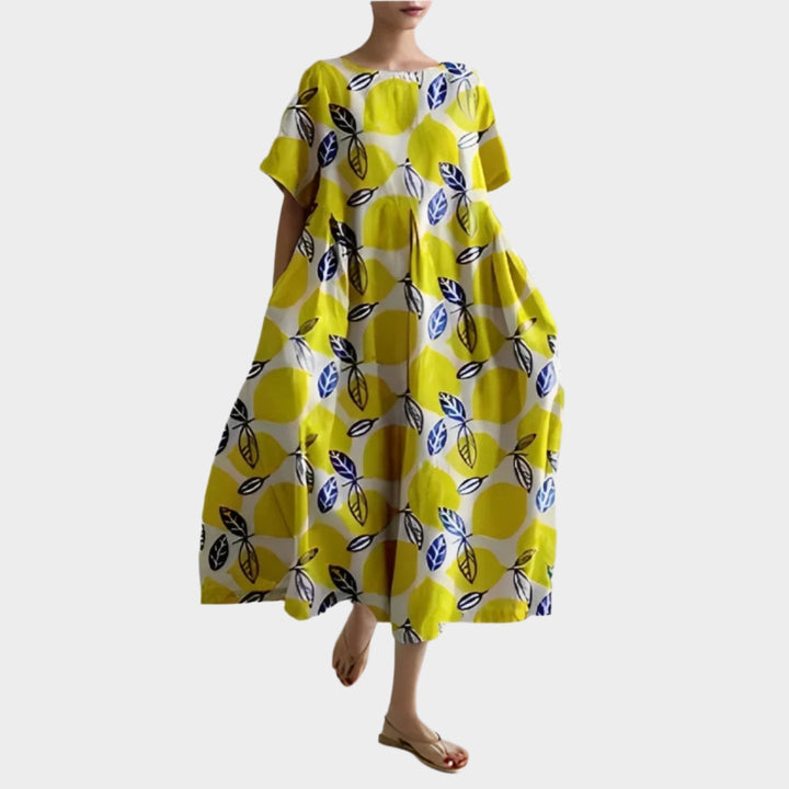 Comfortable Long Retro Dress Jasmine's Boutique Australia