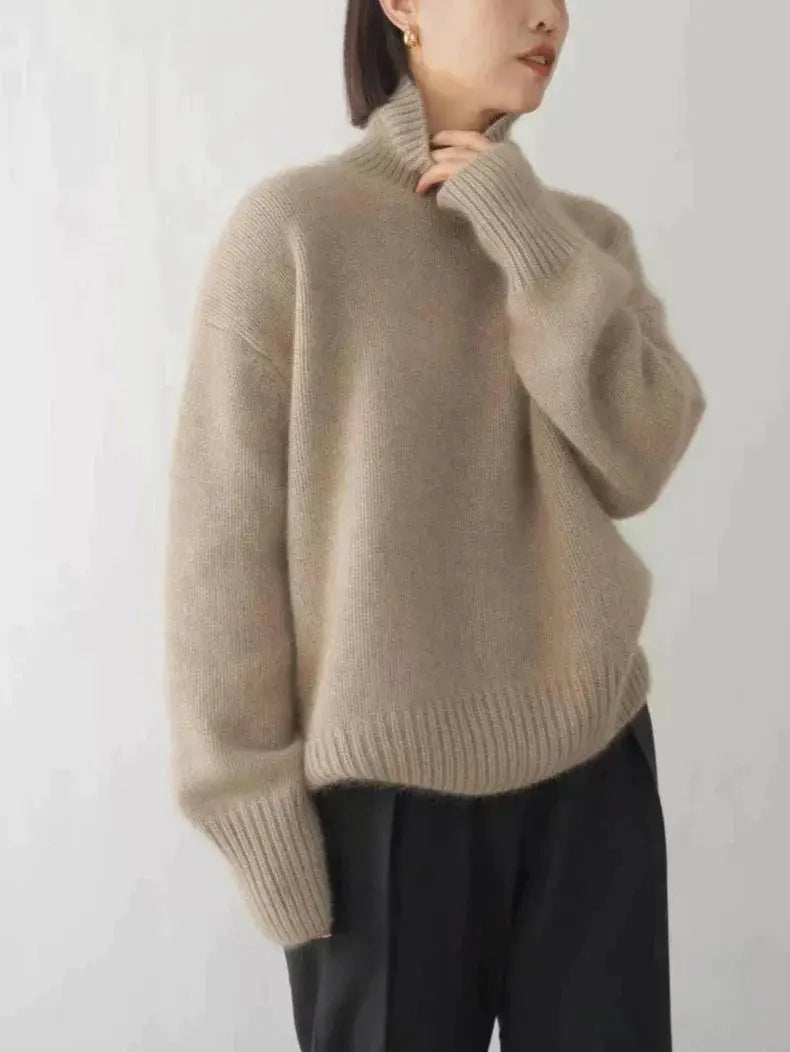 Minimalist Luxe Turtleneck Sweater Jasmine's Boutique Australia