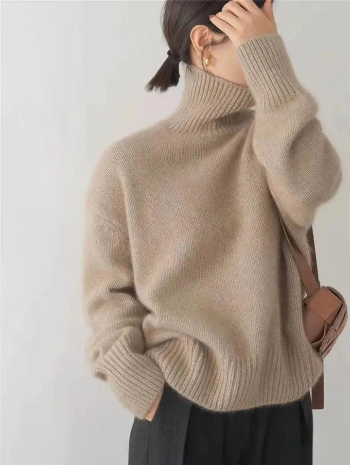 Minimalist Luxe Turtleneck Sweater Jasmine's Boutique Australia