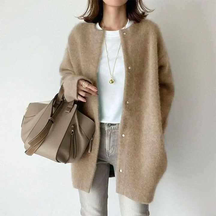 Luxe Minimalist Long Cardigan Jasmine's Boutique Australia