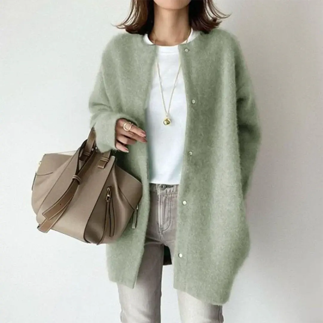Luxe Minimalist Long Cardigan Jasmine's Boutique Australia