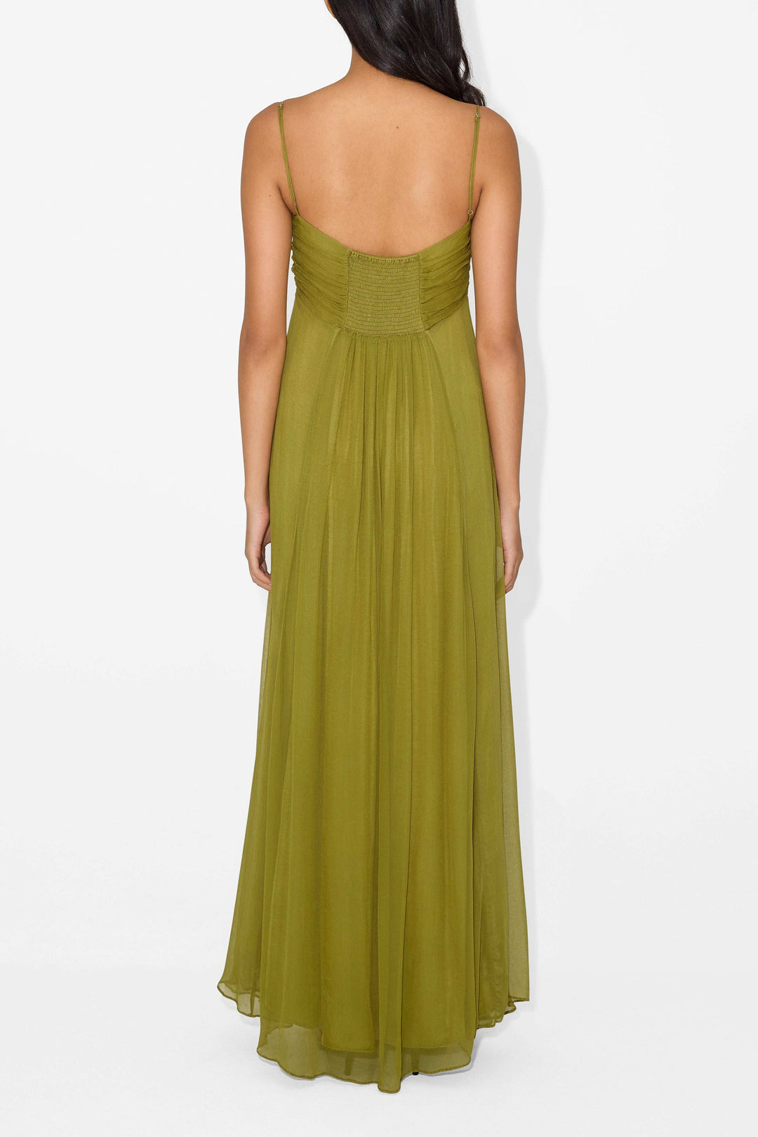 Olive Serenity Keyhole Maxi Dress Jasmine's Boutique Australia