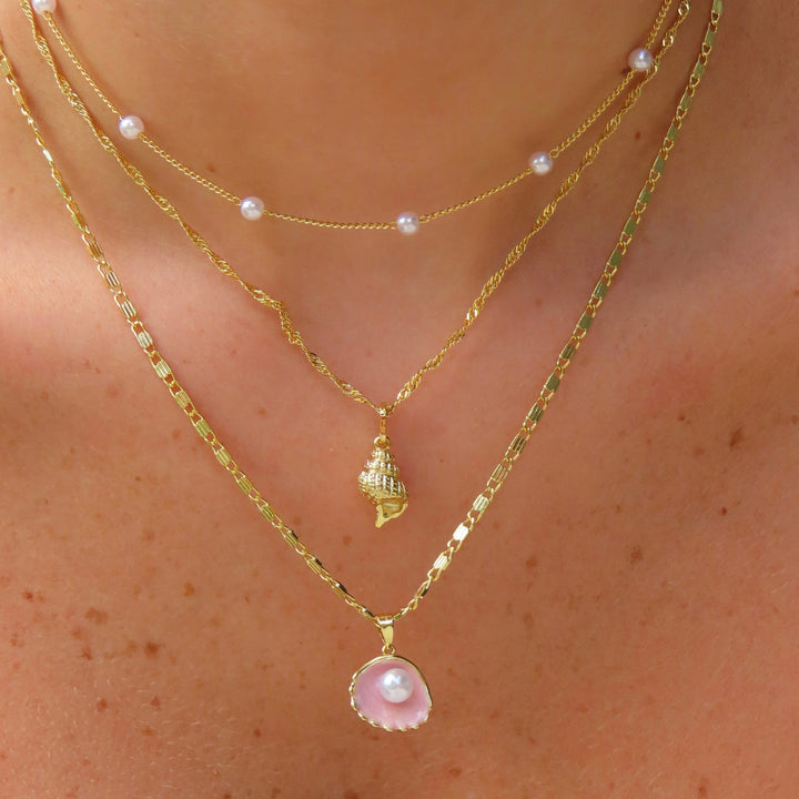 Shell Design Necklace Jasmine's Boutique Australia