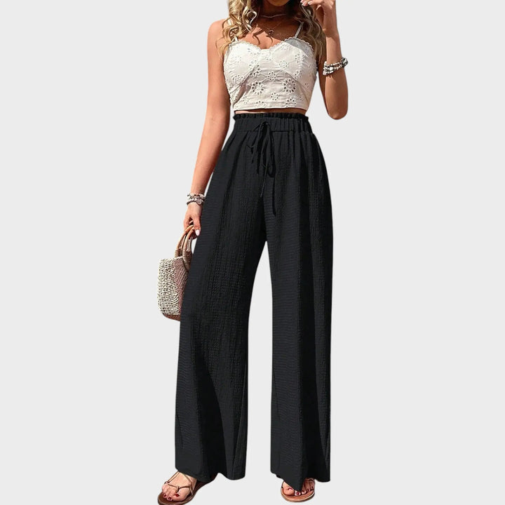 Breezy Linen Wide-Leg Pants Jasmine's Boutique Australia