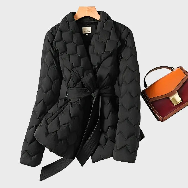 Quilted Belted Puffer Jacket Jasmine's Boutique Australia