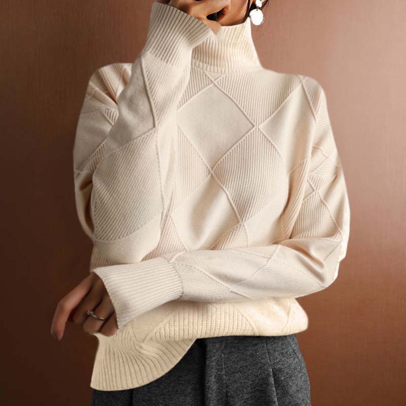 Ava | Elegant Jumper  Liora Lane Boutique Jacket & Coats Beige / UK 24 (5XL) 39.95