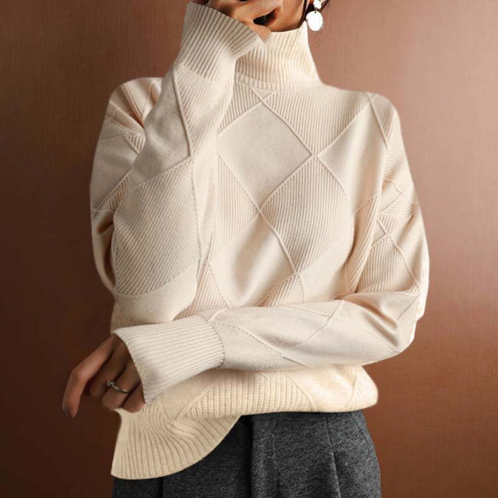 Ava | Elegant Jumper  Liora Lane Boutique Jacket & Coats Beige / UK 24 (5XL) 39.95