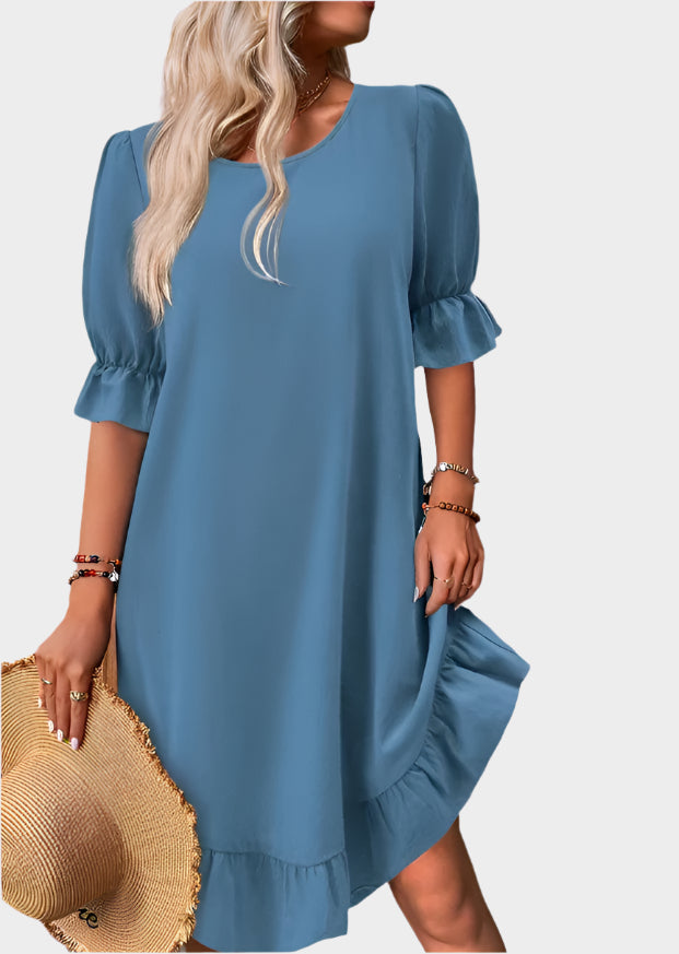 Retro Midi Dress with Comfortable Sleeves Jasmine's Boutique Australia