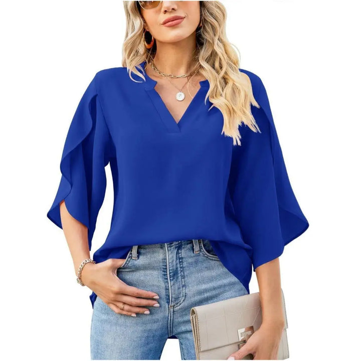 Emerald Breeze Split Sleeve Blouse Jasmine's Boutique Australia
